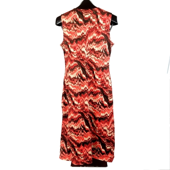 Jones New York Sleevless Abstract Print Sz Med - Picture 2 of 6